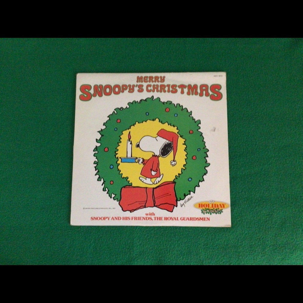 Merry Snoopy’s Christmas Vinyl LP